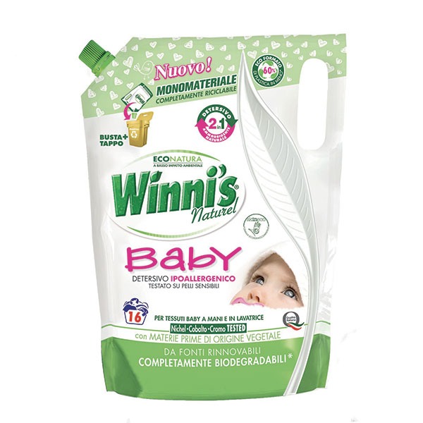 Detersivo Lavatrice Baby 2 in1 Ecoformato – Winni's