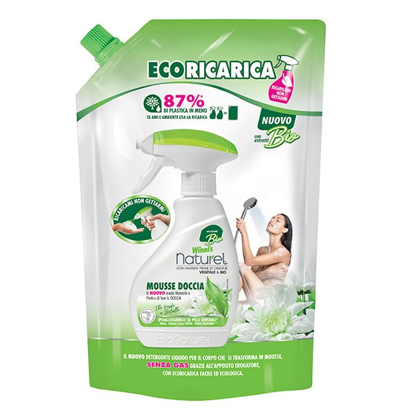 Immagine del prodotto Ecoricarica Mousse Doccia Corpo The’ Verde e Betulla